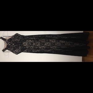 Formal Dress (Black/Tan)